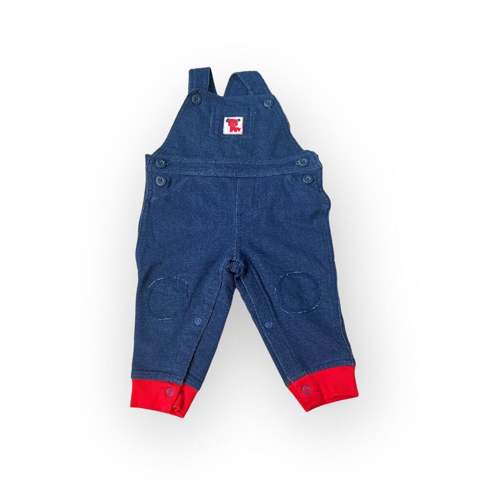 Vintage Soft Denim Look Overalls